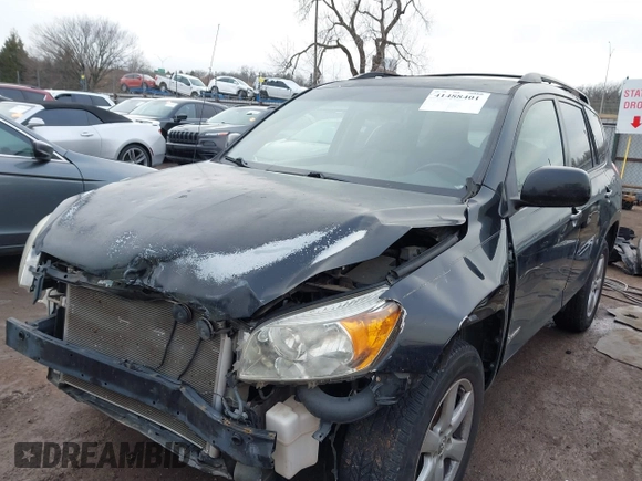 2008 Toyota RAV4 Ltd with VIN JTMZD31V986053909, listed as a IAAI auction lot 41488401 with 224,881 mi miles. Bid and sale history available at carsss.com. Image 6.