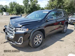 2021 GMC Acadia SLT z VIN 1GKKNUL4XMZ107398, wystawiony jako Copart lot #65434663 z przebiegiem 18 087 mil mil oraz . Historia ofert i sprzedaży dostępna na DreamBid. Obrazek 1.
