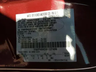 2004 Ford Mustang Standard with VIN 1FAFP40424F127406, listed as a Copart auction lot 87647265 with 203,350 mi miles and Salvage Title. Bid and sale history available at carsss.com. Image 12.