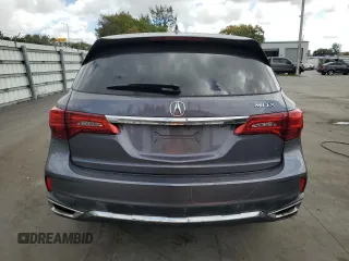 2018 Acura MDX z VIN 5J8YD3H39JL008994, wystawiony jako Copart lot #44883425 z przebiegiem 75 836 mil mil oraz Szkoda całkowita • Salvage title. Historia ofert i sprzedaży dostępna na DreamBid. Obrazek 6.