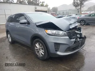 2020 Kia Sorento L with VIN 5XYPG4A3XLG632819, listed as a IAAI auction lot 41568140 with 94,926 mi miles. Bid and sale history available at carsss.com. Image 1.