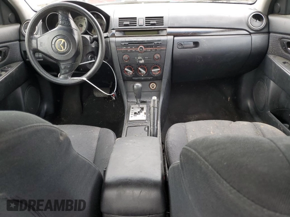2008 Mazda 3 i Touring with VIN JM1BK32F281796374, listed as a Copart auction lot 52817735 with 216,432 mi miles and Salvage Title. Bid and sale history available at carsss.com. Image 8.