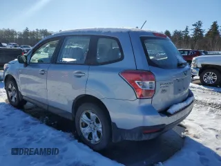 2015 Subaru Forester 2.5i with VIN JF2SJAAC9FG545670, listed as a Copart auction lot 46510805 with 158,866 mi miles and Salvage Title. Bid and sale history available at carsss.com. Image 2.