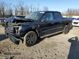 2024 Ford F-150 Lightning XLT с VIN 1FTVW3LK7RWG16730, выставлен на аукционе Copart как лот 48976315 с пробегом 3 529 миль миль и Списание • Salvage title. История ставок и продаж доступна на DreamBid. Изображение 1.
