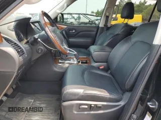 2019 Infiniti QX80 LUXE with VIN JN8AZ2NE8K9237560, listed as a Copart auction lot 64019294 with 73,450 mi miles and Salvage Title. Bid and sale history available at carsss.com. Image 7.