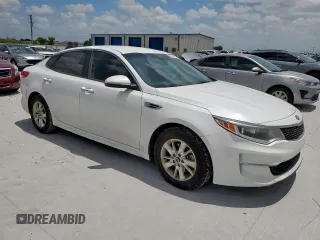 2016 Kia Optima LX with VIN 5XXGT4L38GG028737, listed as a Copart auction lot 60567755 with 124,478 mi miles and Clean title. Bid and sale history available at DreamBid. Image 4.