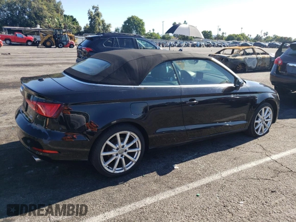 2016 Audi A3 2.0T Premium Plus with VIN WAU38LFF0G1101219, listed as a Copart auction lot 64927583 with 40,204 mi miles. Bid and sale history available at carsss.com. Image 3.