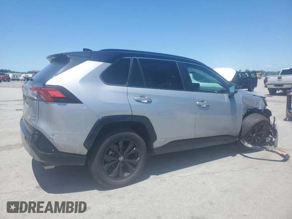 2024 Toyota RAV4 Hybrid XSE с VIN 2T3E6RFV3RW066241, выставлен на аукционе Copart как лот 57729595 с пробегом 16 444 миль миль и Списание • Salvage title. История ставок и продаж доступна на DreamBid. Изображение 3.