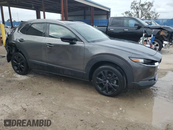 2022 Mazda CX-30 2.5 Turbo with VIN 3MVDMBAY9NM453333, listed as a Copart auction lot 79998294 with 19,242 mi miles and Non Repairable. Bid and sale history available at DreamBid. Image 4.