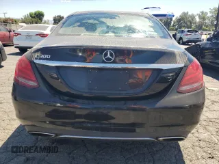 2018 Mercedes-Benz C 300 with VIN 55SWF4JB0JU247407, listed as a Copart auction lot 63086265 with 50,369 mi miles and Clean title. Bid and sale history available at DreamBid. Image 6.