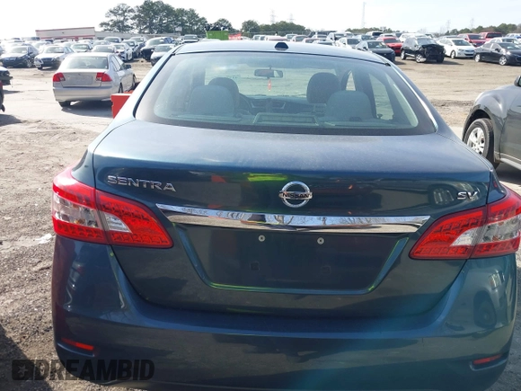 2015 Nissan Sentra S with VIN 3N1AB7AP5FY293799, listed as a IAAI auction lot 41722394 with 131,799 mi miles. Bid and sale history available at carsss.com. Image 16.