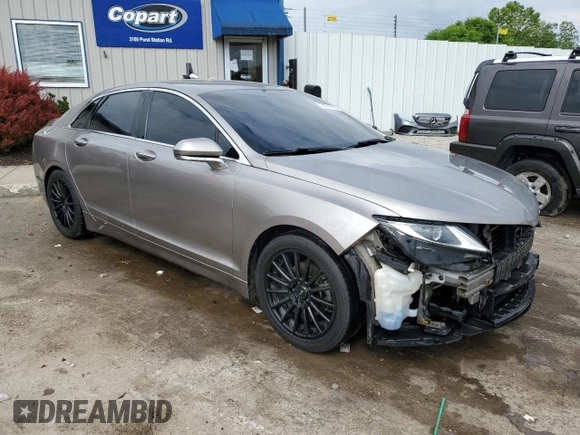 2016 Lincoln MKZ Hybrid with VIN 3LN6L2LU7GR615677, listed as a Copart auction lot 58537855 with 183,717 mi miles and Salvage title. Bid and sale history available at DreamBid. Image 4.