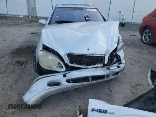 2002 Mercedes-Benz S-Class 4.3L with VIN WDBNG70J02A231267, listed as a Copart auction lot 84684134 with 0 mi miles and Non Repairable. Bid and sale history available at carsss.com. Image 5.