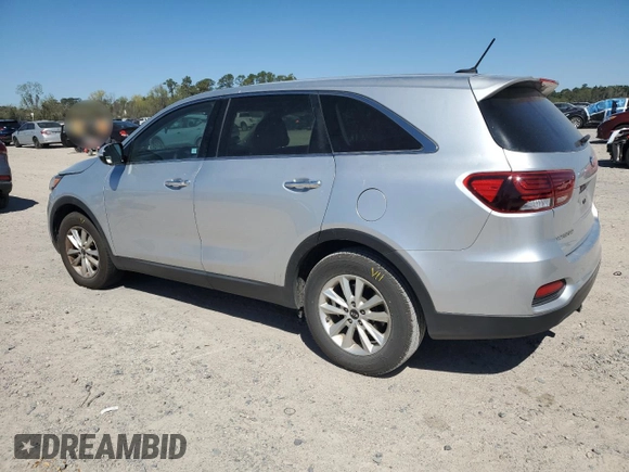 2019 Kia Sorento LX with VIN 5XYPG4A39KG579402, listed as a Copart auction lot 49922845 with 128,747 mi miles and Salvage Title. Bid and sale history available at carsss.com. Image 2.