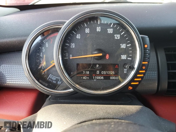 2016 MINI Hardtop 4 Door with VIN WMWXU1C59G2D09996, listed as a Copart auction lot 49085325 with 119,806 mi miles and Salvage title. Bid and sale history available at DreamBid. Image 9.