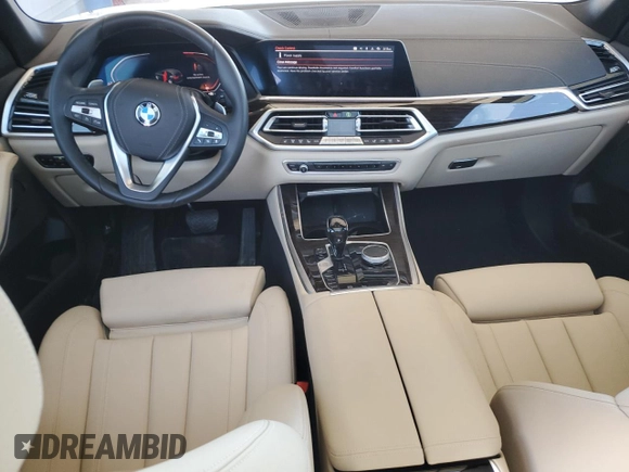 2020 BMW X5 xDrive40i with VIN 5UXCR6C0XL9B21721, listed as a Copart auction lot 53701205 with 31,397 mi miles and Salvage Title. Bid and sale history available at carsss.com. Image 8.