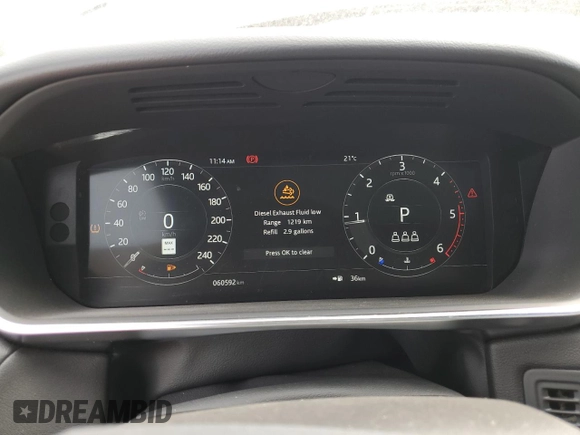 2020 Land Rover Range Rover Sport SE z VIN SALWG2RK2LA700227, wystawiony jako Copart lot #62551955 z przebiegiem 60 592 mil mil oraz Czysty tytuł • Clean title. Historia ofert i sprzedaży dostępna na DreamBid. Obrazek 9.