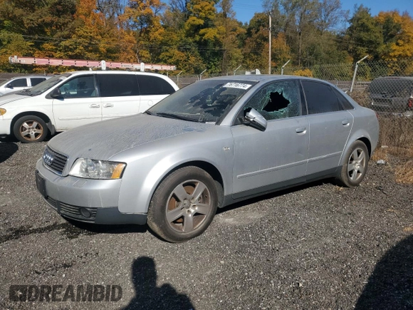 2002 Audi A4 3.0L with VIN WAULT68E22A111344, listed as a Copart auction lot 76716774 with 195,583 mi miles and Salvage Title. Bid and sale history available at carsss.com. Image 1.