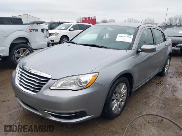 2014 Chrysler 200 LX with VIN 1C3CCBAG6EN171152, listed as a IAAI auction lot 40937790 with 141,865 mi miles. Bid and sale history available at carsss.com. Image 17.