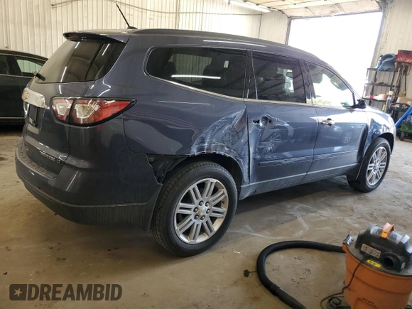 2014 Chevrolet Traverse LT with VIN 1GNKVGKD7EJ139585, listed as a Copart auction lot 49113015 with 142,032 mi miles and Salvage Title. Bid and sale history available at carsss.com. Image 3.