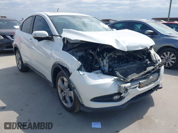 2017 Honda HR-V EX with VIN 3CZRU5H55HM725217, listed as a IAAI auction lot 42018861 with 60,980 mi miles. Bid and sale history available at carsss.com. Image 1.