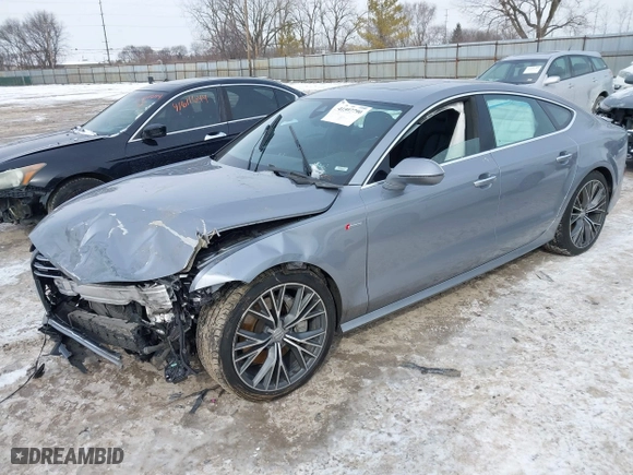 2018 Audi A7 Prestige with VIN WAU23AFC6JN089548, listed as a IAAI auction lot 41597790 with 66,716 mi miles. Bid and sale history available at carsss.com. Image 17.