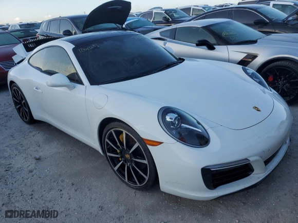 2019 Porsche 911 Carrera with VIN WP0AA2A9XKS104030, listed as a Copart auction lot 74032384 with 0 mi miles and Non Repairable. Bid and sale history available at carsss.com. Image 4.