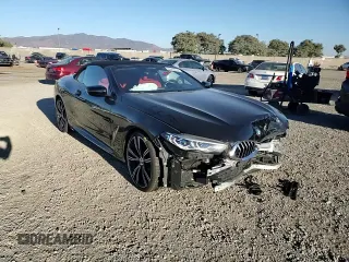 2022 BMW 8 Series 840i with VIN WBADZ2C09NCK14678, listed as a Copart auction lot 80243324 with 0 mi miles and Salvage Title. Bid and sale history available at carsss.com. Image 11.