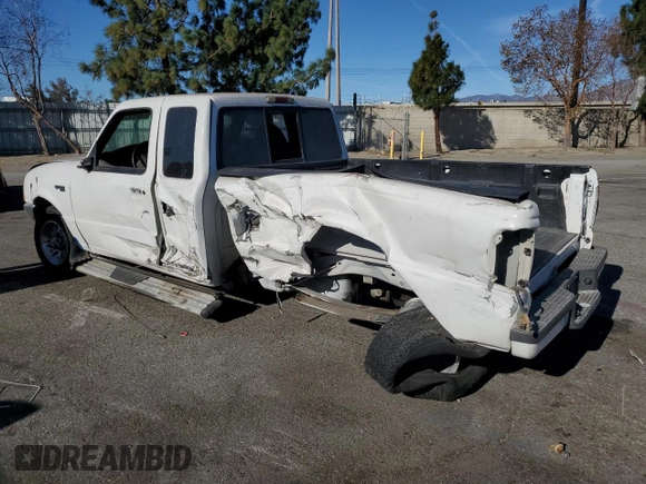 1999 Ford Ranger XLT with VIN 1FTYR14X6XPA45855, listed as a Copart auction lot 41889965 with 221,848 mi miles and Salvage Title. Bid and sale history available at DreamBid. Image 2.