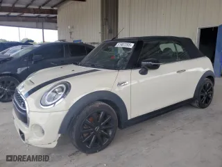 2020 MINI Convertible Cooper S with VIN WMWWJ5C02L3L07685, listed as a Copart auction lot 51907255 with 26,804 mi miles and Salvage Title. Bid and sale history available at carsss.com. Image 1.