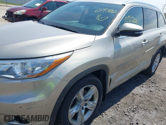2015 Toyota Highlander Limited z VIN 5TDDKRFH0FS101039, wystawiony jako IAAI lot #42205522 z przebiegiem 153 547 mil mil oraz . Historia ofert i sprzedaży dostępna na DreamBid. Obrazek 6.