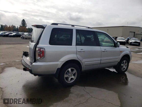 2006 Honda Pilot EX with VIN 2HKYF18436H532899, listed as a Copart auction lot 52142875 with 228,685 mi miles and Salvage Title. Bid and sale history available at DreamBid. Image 3.
