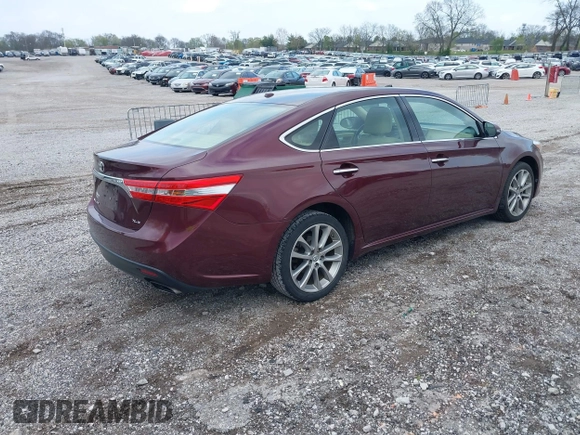 2015 Toyota Avalon Limited with VIN 4T1BK1EB9FU177047, listed as a IAAI auction lot 41971667 with 100,811 mi miles and . Bid and sale history available at DreamBid. Image 4.