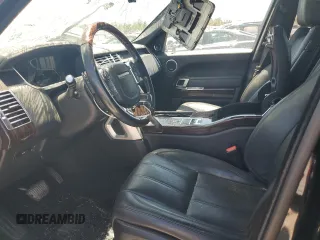 2014 Land Rover Range Rover HSE with VIN SALGS2VF9EA125378, listed as a Copart auction lot 57880525 with 73,330 mi miles and Salvage title. Bid and sale history available at DreamBid. Image 7.