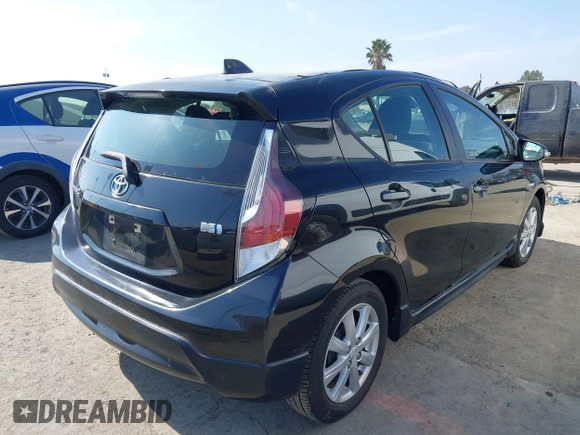 2017 Toyota Prius One with VIN JTDKDTB35H1596444, listed as a IAAI auction lot 42030188 with 47,009 mi miles. Bid and sale history available at carsss.com. Image 4.