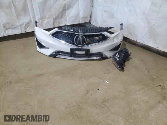 2019 Acura ILX Premium with VIN 19UDE2F77KA007979, listed as a Copart auction lot 57362435 with 90,607 mi miles and Salvage title. Bid and sale history available at DreamBid. Image 12.
