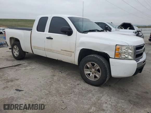 2009 Chevrolet Silverado 1500 LT with VIN 1GCEK29039Z249044, listed as a Copart auction lot 54418955 with 184,534 mi miles and Salvage Title. Bid and sale history available at DreamBid. Image 4.