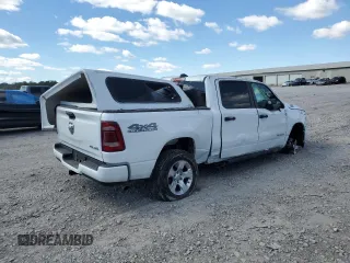 2022 Ram 1500 Tradesman with VIN 1C6SRFGT0NN269943, listed as a Copart auction lot 76373904 with 59,511 mi miles and Salvage title. Bid and sale history available at DreamBid. Image 3.