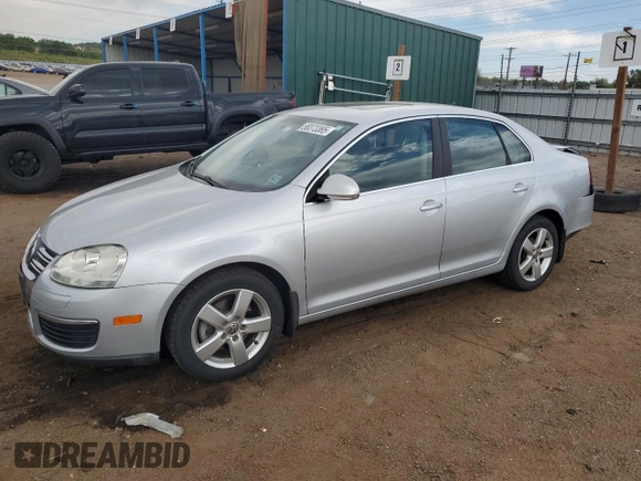 2008 Volkswagen Jetta SE with VIN 3VWRM71K58M184202, listed as a Copart auction lot 58373365 with 150,137 mi miles and Salvage title. Bid and sale history available at DreamBid. Image 1.