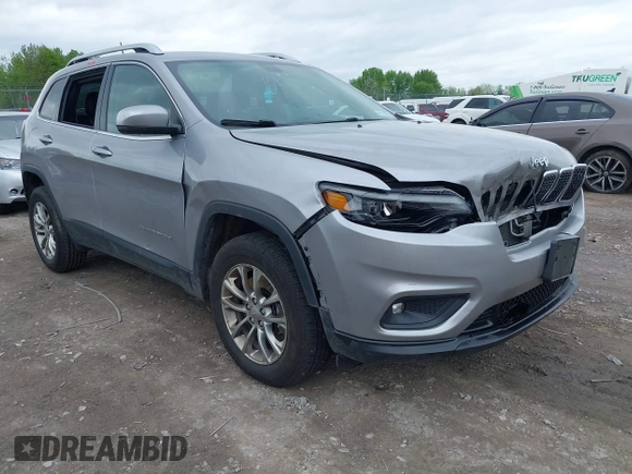 2019 Jeep Cherokee Latitude Plus z VIN 1C4PJMLB9KD287978, wystawiony jako IAAI lot #42228505 z przebiegiem 207 539 mil mil oraz . Historia ofert i sprzedaży dostępna na DreamBid. Obrazek 1.