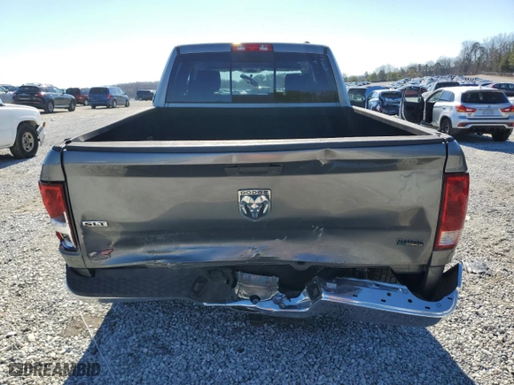 2009 Dodge Ram 1500 SLT with VIN 1D3HB18P69S806082, listed as a Copart auction lot 86791024 with 159,761 mi miles and Salvage Title. Bid and sale history available at carsss.com. Image 6.