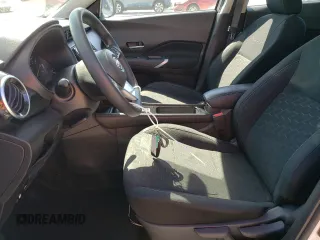 2024 Nissan Kicks SV with VIN 3N1CP5CV4RL473237, listed as a Copart auction lot 49705405 with 19,768 mi miles and Salvage Title. Bid and sale history available at DreamBid. Image 7.