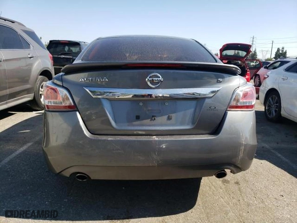 2015 Nissan Altima 2.5 SV with VIN 1N4AL3APXFC186605, listed as a Copart auction lot 48247235 with 0 mi miles and Salvage Title. Bid and sale history available at carsss.com. Image 6.