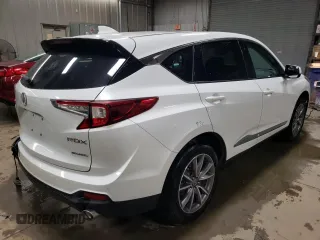 2021 Acura RDX w/Technology Package with VIN 5J8TC2H52ML042353, listed as a Copart auction lot 43993304 with 13,880 mi miles. Bid and sale history available at carsss.com. Image 3.