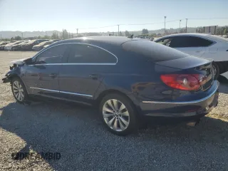 2010 Volkswagen CC Sport with VIN WVWML7ANXAE505558, listed as a Copart auction lot 75438534 with 113,002 mi miles and Salvage Title. Bid and sale history available at DreamBid. Image 2.