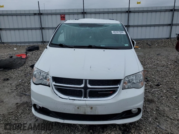 2017 Dodge Grand Caravan SXT with VIN 2C4RDGCG4HR863320, listed as a Copart auction lot 45741594 with 156,137 mi miles and Salvage Title. Bid and sale history available at DreamBid. Image 5.
