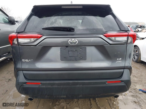 2020 Toyota RAV4 LE with VIN 2T3F1RFV8LC063346, listed as a IAAI auction lot 41850240 with 83,237 mi miles. Bid and sale history available at carsss.com. Image 17.