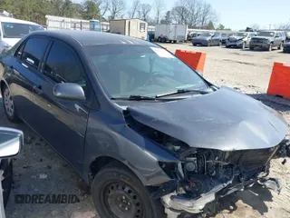 2011 Toyota Corolla L with VIN 2T1BU4EE1BC705214, listed as a IAAI auction lot 41747640 with 1 mi miles. Bid and sale history available at carsss.com. Image 1.