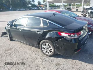 2016 Kia Optima LX with VIN 5XXGT4L31GG022844, listed as a IAAI auction lot 41240100 with 121,586 mi miles and . Bid and sale history available at DreamBid. Image 3.