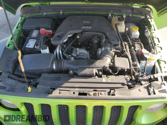 2019 Jeep Wrangler Unlimited Sport с VIN 1C4HJXDG3KW568971, выставлен на аукционе Copart как лот 61813995 с пробегом 80 397 миль миль и Списание • Salvage title. История ставок и продаж доступна на DreamBid. Изображение 12.